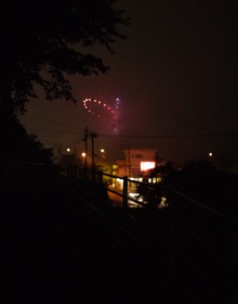 夜は花火大会☆