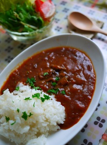 勝負の日のランチ(=ω=)9