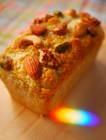 バナナケーキ(^3^)/
