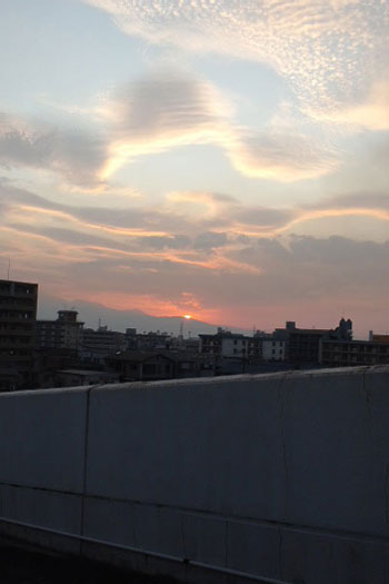 雲の形^^