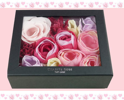 薔薇の泡風呂~♪