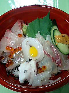 ☆道の駅の海鮮丼!