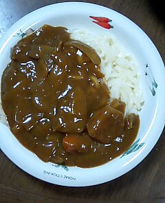 ☆カレーうどん♪