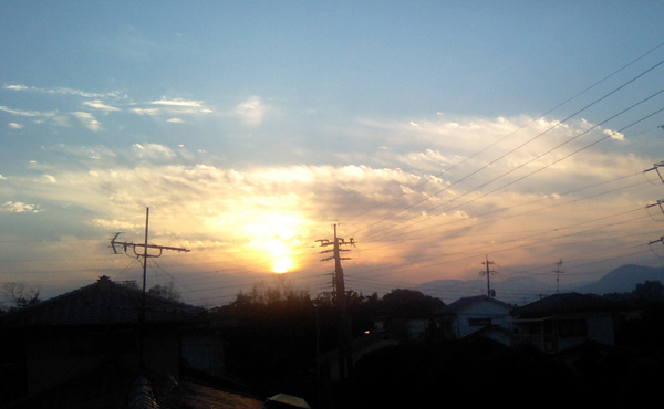 ☆夕日