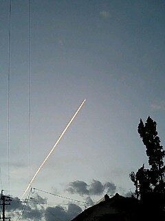 ★飛行機雲~