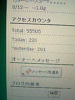 ☆もうすぐ!55555アクセス達成!!