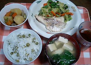 ☆豆ご飯