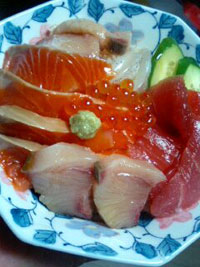 ☆『なんちゃって海鮮丼』