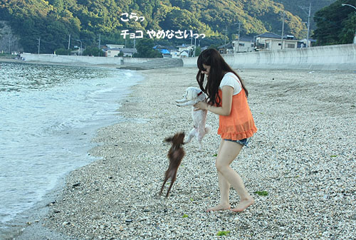 ⑥初めての海2