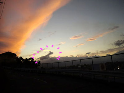 夕焼け
