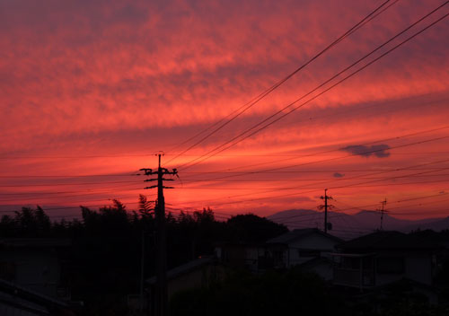 夕焼け~☆