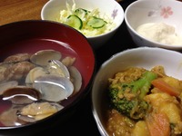 アサリのお吸い物～♪