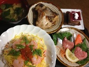夕飯。