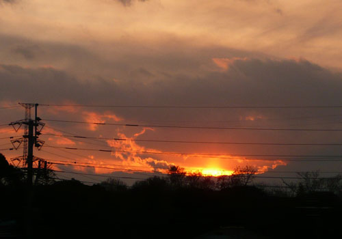 夕焼け