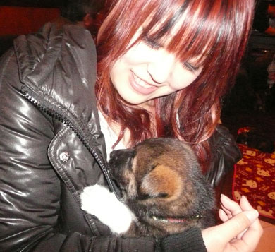 Yちゃんとワンコ♪