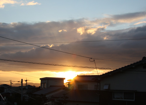 ☆初日の出+ ∴ヽ(*´∀`)ノ゜∴+