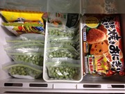 冷蔵庫の片づけ