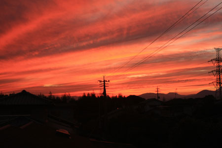 夕焼け空