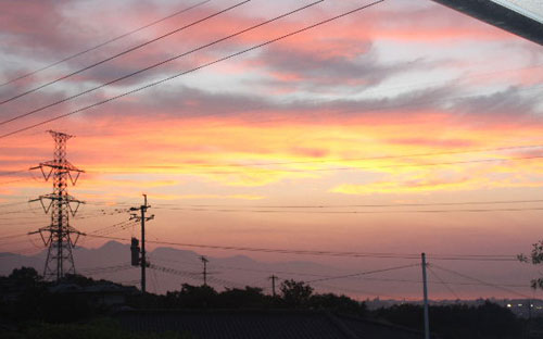 ☆西の空