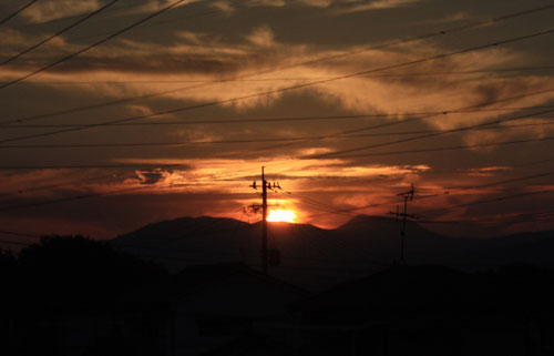 ☆夕陽