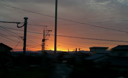 朝焼け