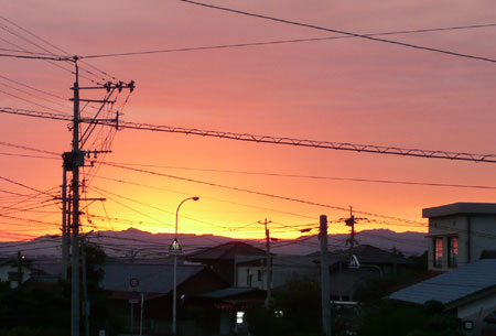 朝焼け