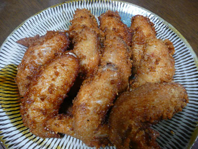 手羽先の食べ方~♪