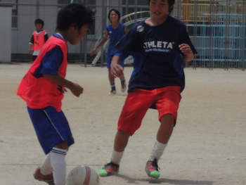 親子サッカー
