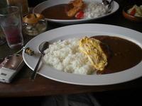 「暑い日はカレーだねぇ・・・」