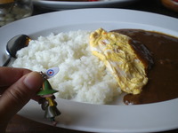 「暑い日はカレーだねぇ・・・」