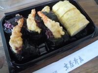 卵焼きと天むす+++