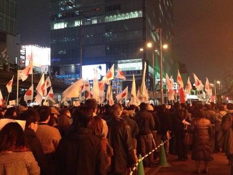 秋葉原にて！神がかり！安倍総裁の最後の演説です！！