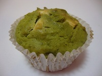 ﾟ･*:.抹茶ホワイトチョコマフィン.:*☆彡