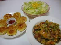 夜ご飯(*^^*) ☆7ヶ月検診☆