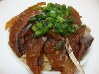 絶品☆関アジ関サバりゅうきゅう丼。( `・ω・´ )。