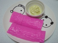 夜ご飯ヽ(-ω-ヽ)(ノ-ω-)ノ デカい腹とイビキ…