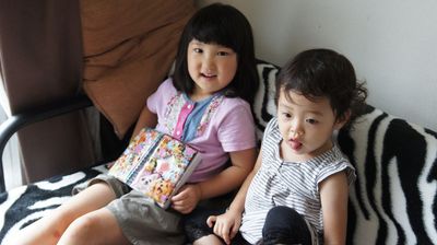 お友達の成長。