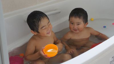 午前中と午後。