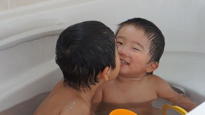 午前中と午後。