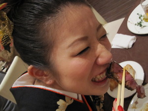 披露宴!!