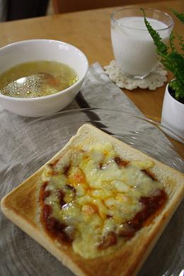 昨日の残りで。。。