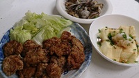 豚こま肉のからあげ♪