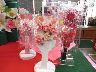 つまみ細工 羽子板 つまみ細工 羽子板