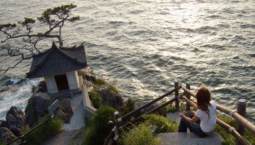 観音崎からの夕景