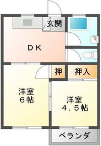 2部屋あって、この家賃♪