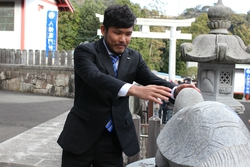 お仕事レポート in 必勝祈願☆ お仕事レポート in 必勝祈願☆
