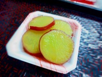 さつまいものレモン煮