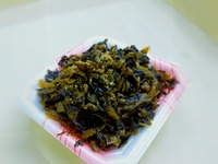 高菜の油炒め。