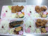 本日のお弁当。