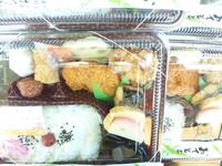 本日のお弁当。